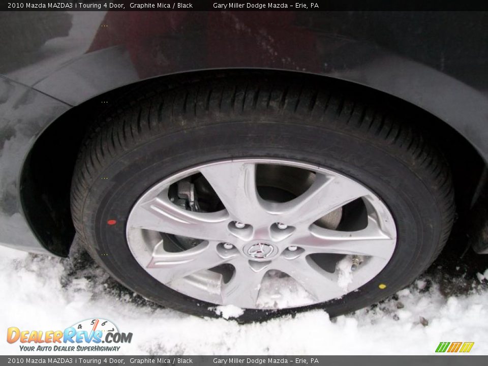 2010 Mazda MAZDA3 i Touring 4 Door Graphite Mica / Black Photo #9