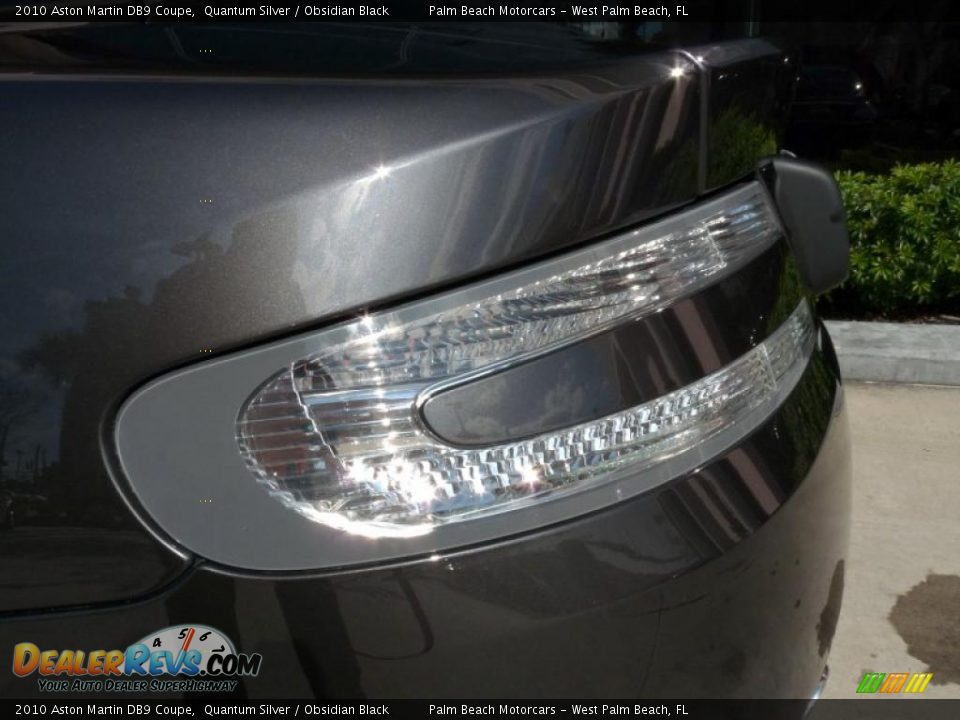2010 Aston Martin DB9 Coupe Quantum Silver / Obsidian Black Photo #8