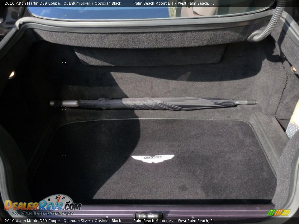 2010 Aston Martin DB9 Coupe Quantum Silver / Obsidian Black Photo #10
