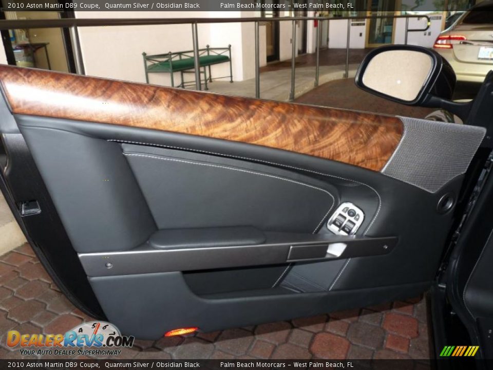 2010 Aston Martin DB9 Coupe Quantum Silver / Obsidian Black Photo #12