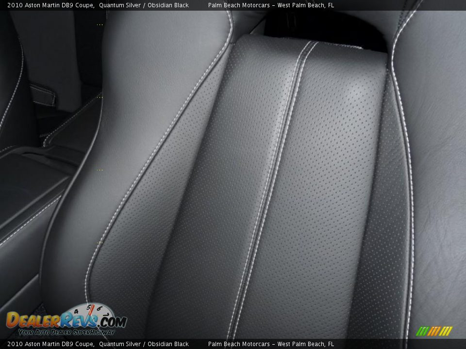 2010 Aston Martin DB9 Coupe Quantum Silver / Obsidian Black Photo #15