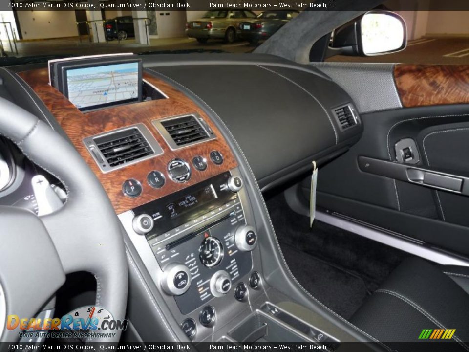 2010 Aston Martin DB9 Coupe Quantum Silver / Obsidian Black Photo #16
