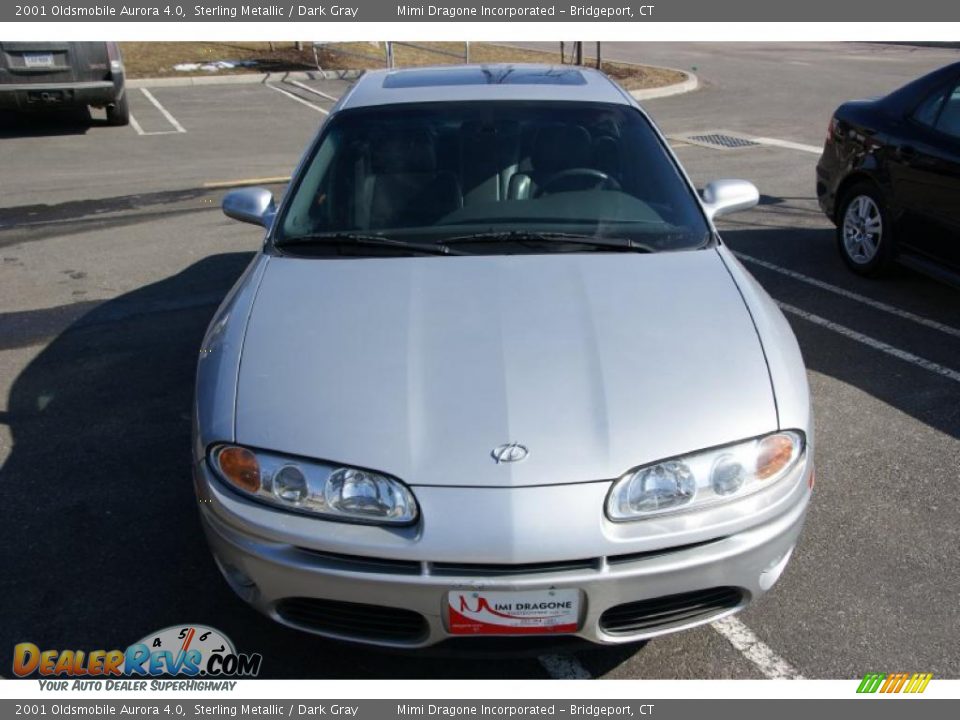 2001 Oldsmobile Aurora 4.0 Sterling Metallic / Dark Gray Photo #2