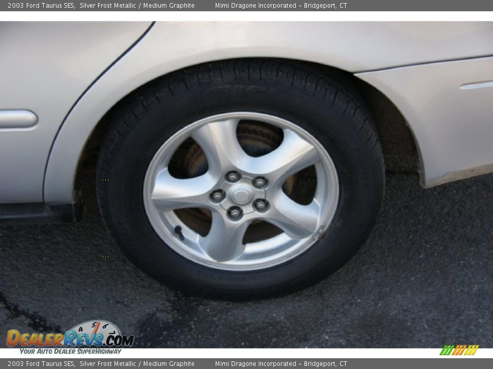 2003 Ford Taurus SES Silver Frost Metallic / Medium Graphite Photo #7