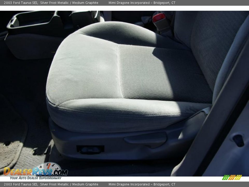 2003 Ford Taurus SES Silver Frost Metallic / Medium Graphite Photo #11