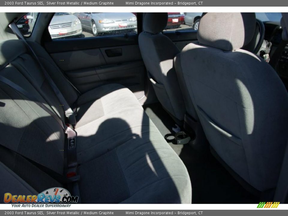 2003 Ford Taurus SES Silver Frost Metallic / Medium Graphite Photo #13
