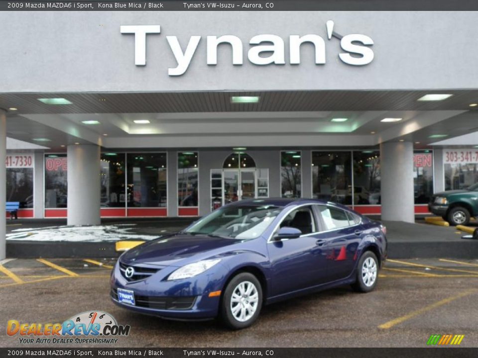 2009 Mazda MAZDA6 i Sport Kona Blue Mica / Black Photo #1