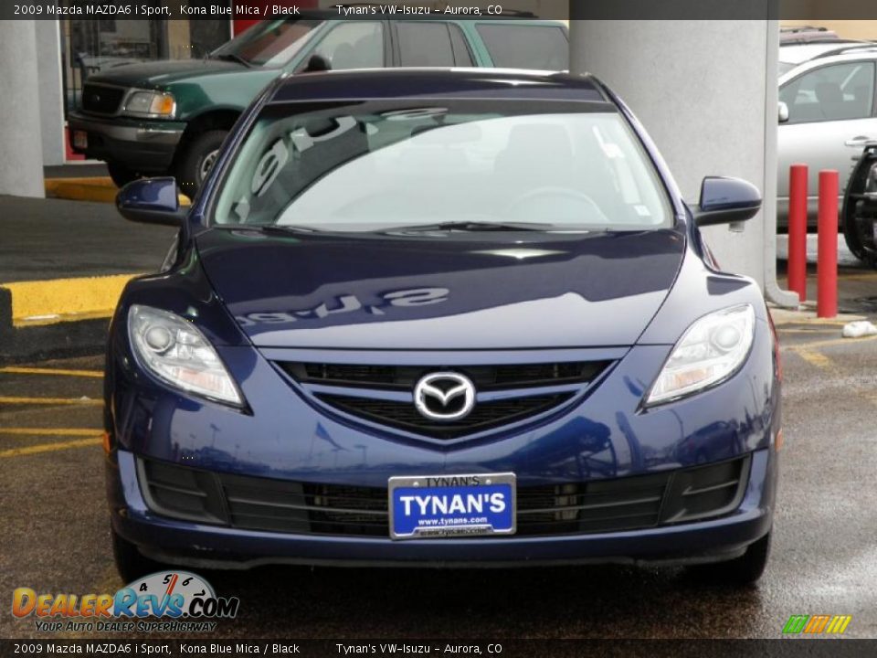 2009 Mazda MAZDA6 i Sport Kona Blue Mica / Black Photo #2