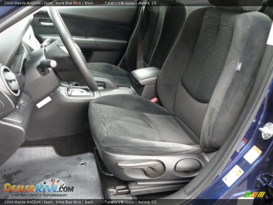 2009 Mazda MAZDA6 i Sport Kona Blue Mica / Black Photo #7