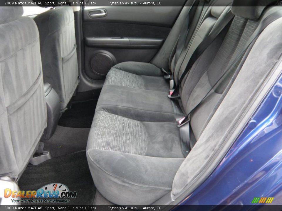 2009 Mazda MAZDA6 i Sport Kona Blue Mica / Black Photo #8