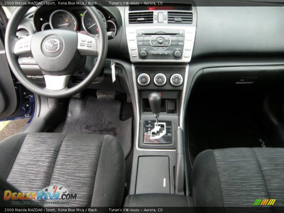 2009 Mazda MAZDA6 i Sport Kona Blue Mica / Black Photo #9