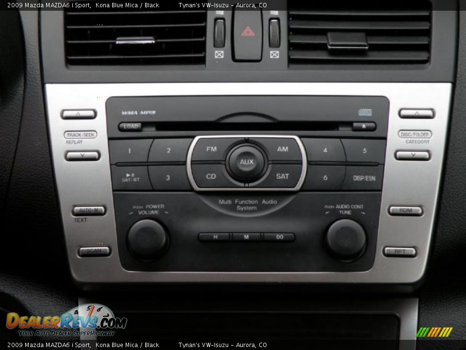 2009 Mazda MAZDA6 i Sport Kona Blue Mica / Black Photo #11
