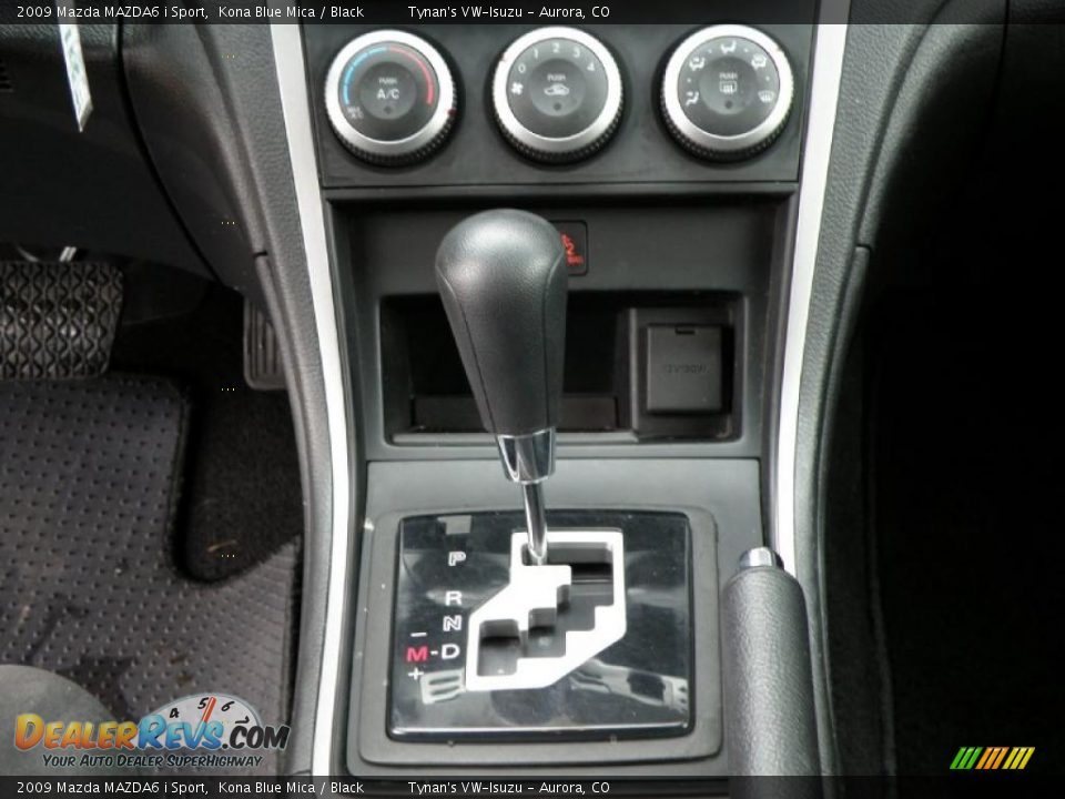 2009 Mazda MAZDA6 i Sport Kona Blue Mica / Black Photo #12
