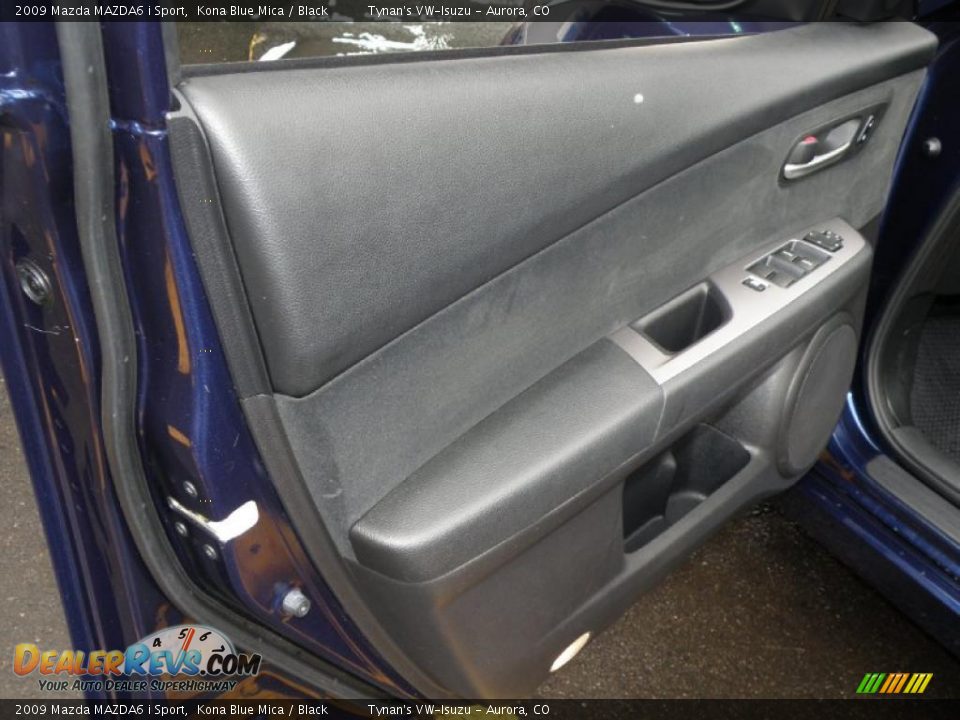2009 Mazda MAZDA6 i Sport Kona Blue Mica / Black Photo #13