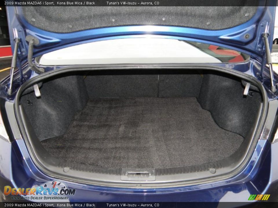 2009 Mazda MAZDA6 i Sport Kona Blue Mica / Black Photo #14