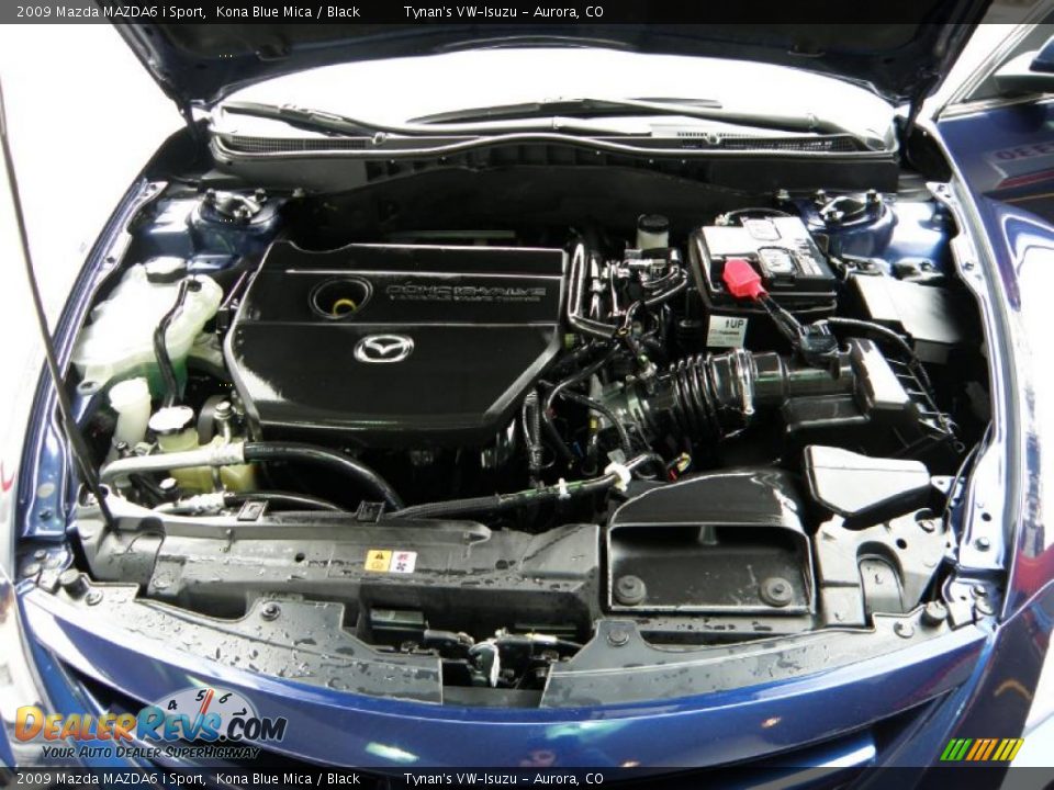 2009 Mazda MAZDA6 i Sport Kona Blue Mica / Black Photo #16
