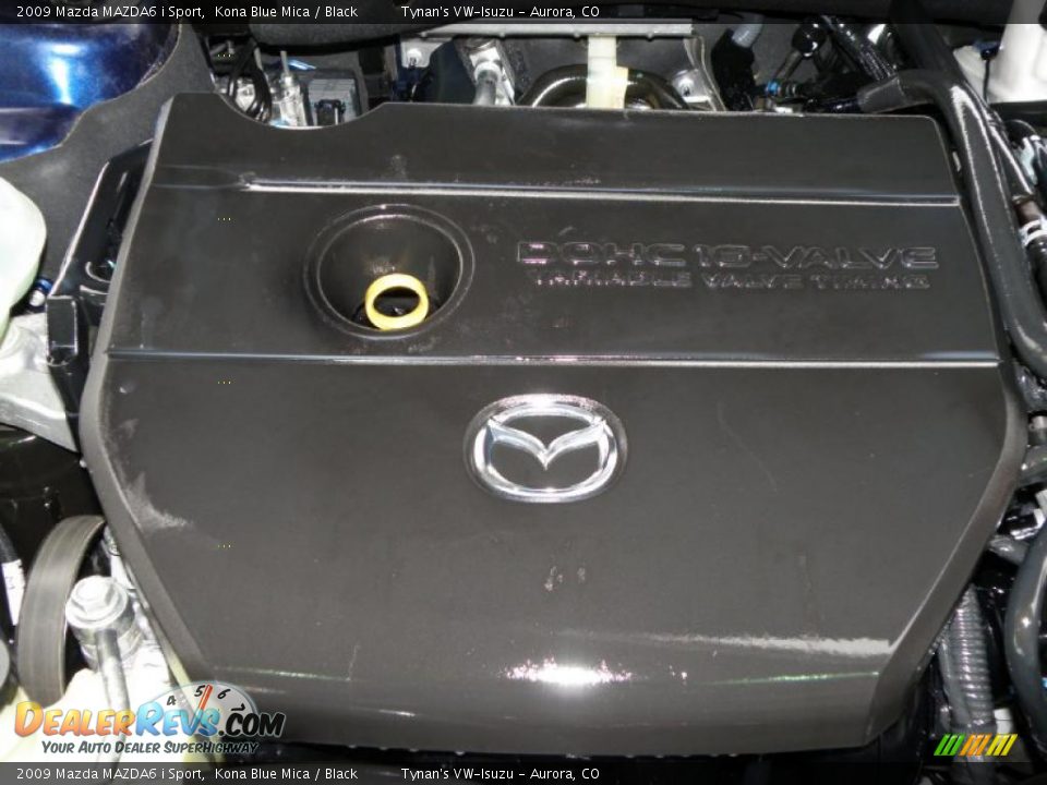 2009 Mazda MAZDA6 i Sport Kona Blue Mica / Black Photo #17