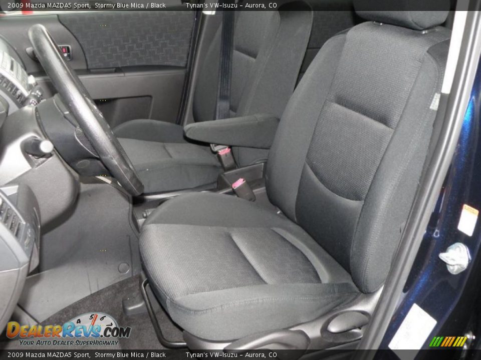 2009 Mazda MAZDA5 Sport Stormy Blue Mica / Black Photo #7