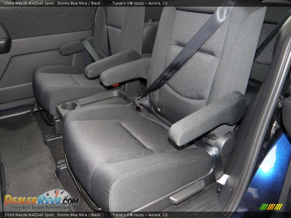 2009 Mazda MAZDA5 Sport Stormy Blue Mica / Black Photo #8