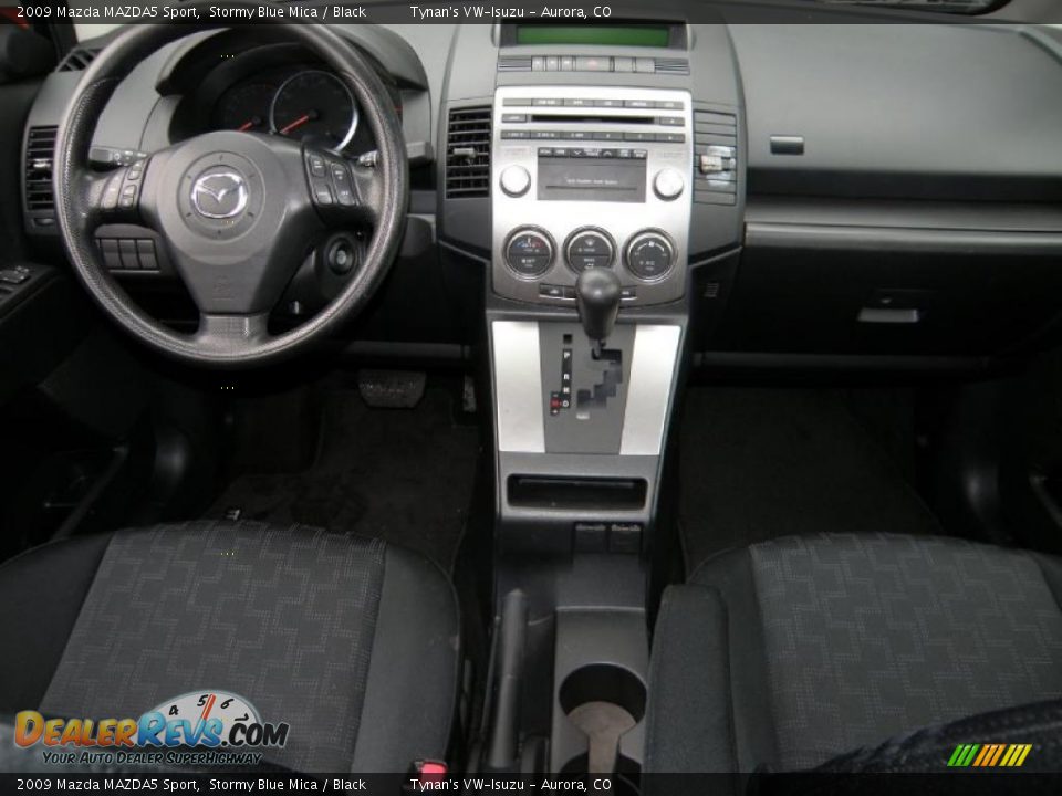 2009 Mazda MAZDA5 Sport Stormy Blue Mica / Black Photo #9