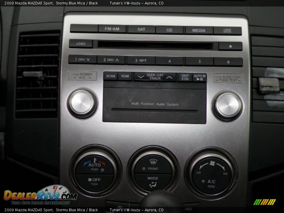 2009 Mazda MAZDA5 Sport Stormy Blue Mica / Black Photo #10