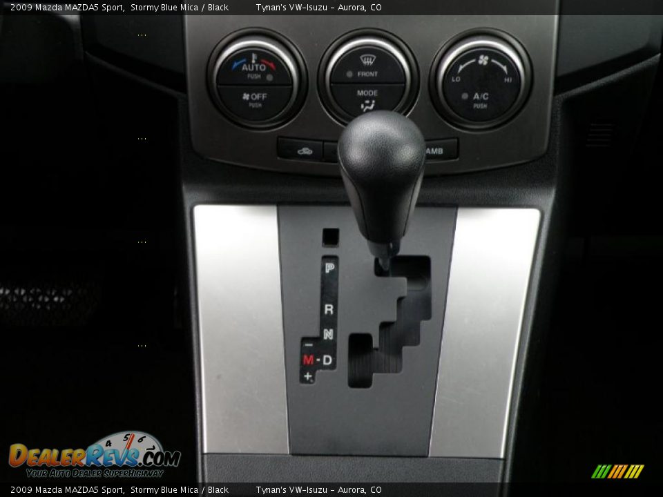 2009 Mazda MAZDA5 Sport Stormy Blue Mica / Black Photo #11