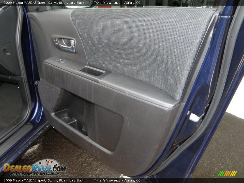 2009 Mazda MAZDA5 Sport Stormy Blue Mica / Black Photo #15
