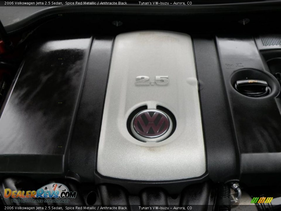 2006 Volkswagen Jetta 2.5 Sedan Spice Red Metallic / Anthracite Black Photo #15