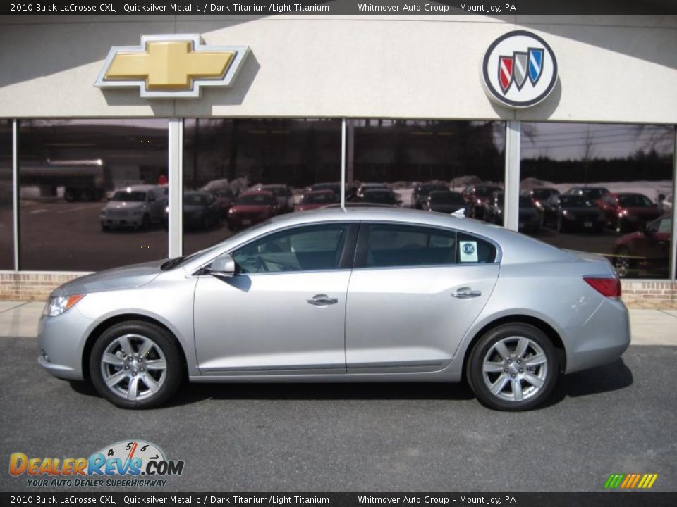 2010 Buick LaCrosse CXL Quicksilver Metallic / Dark Titanium/Light Titanium Photo #1