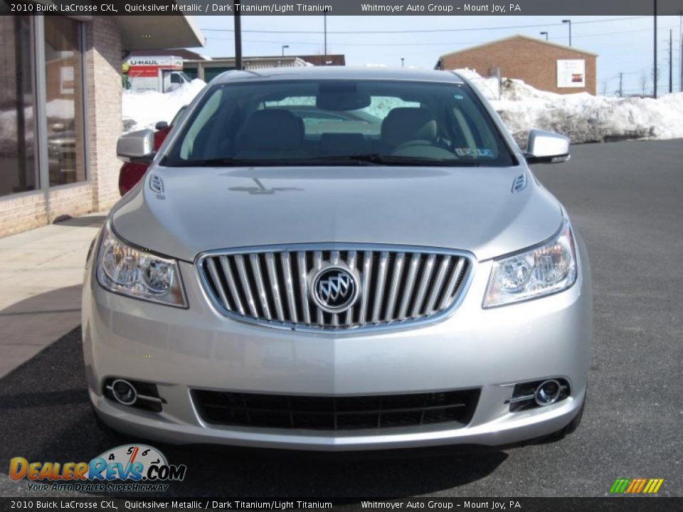 2010 Buick LaCrosse CXL Quicksilver Metallic / Dark Titanium/Light Titanium Photo #2