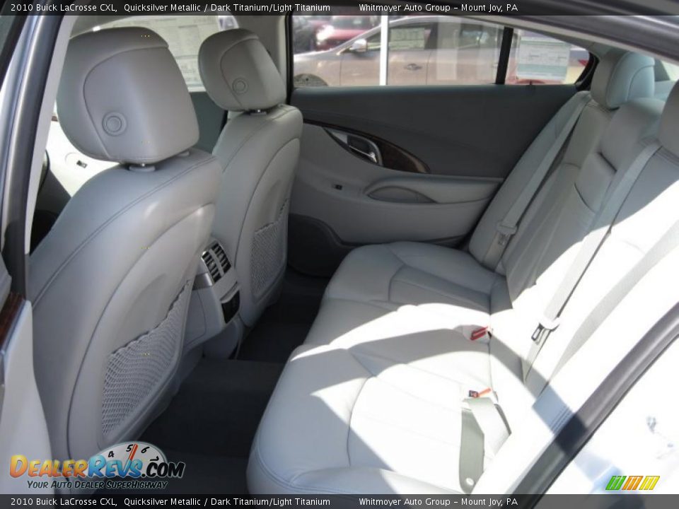 2010 Buick LaCrosse CXL Quicksilver Metallic / Dark Titanium/Light Titanium Photo #6