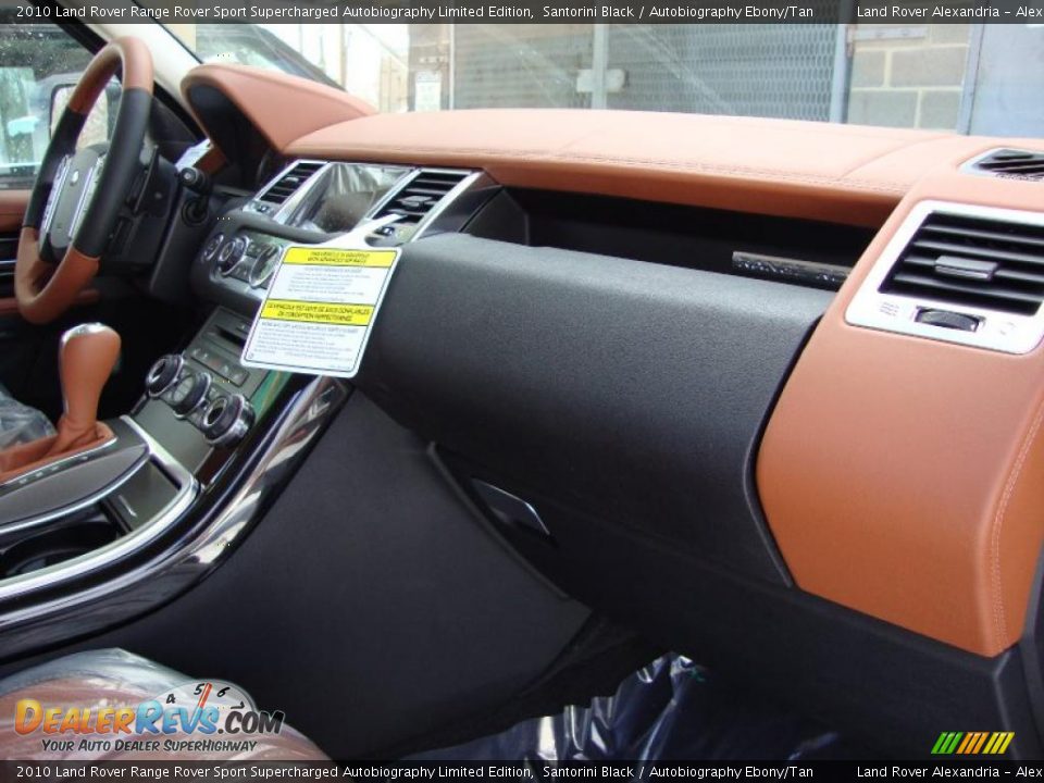 Dashboard of 2010 Land Rover Range Rover Sport Supercharged Autobiography Limited Edition Photo #5