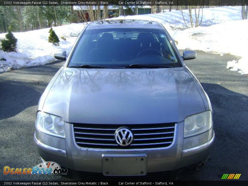 2002 Volkswagen Passat GLS Sedan Silverstone Grey Metallic / Black Photo #1
