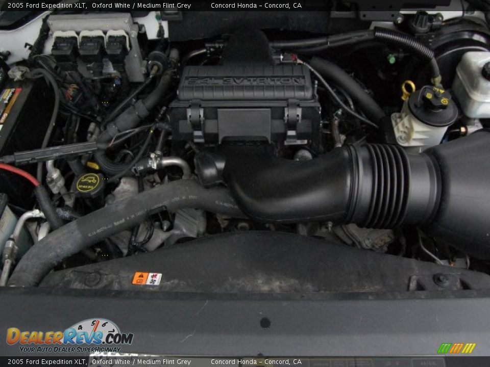 2005 Ford Expedition XLT Oxford White / Medium Flint Grey Photo #9