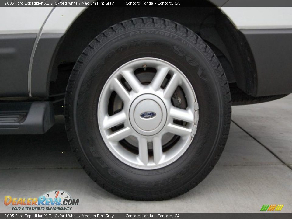 2005 Ford Expedition XLT Oxford White / Medium Flint Grey Photo #30