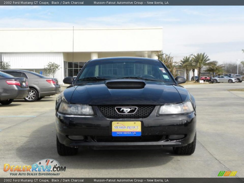 2002 Ford Mustang GT Coupe Black / Dark Charcoal Photo #8