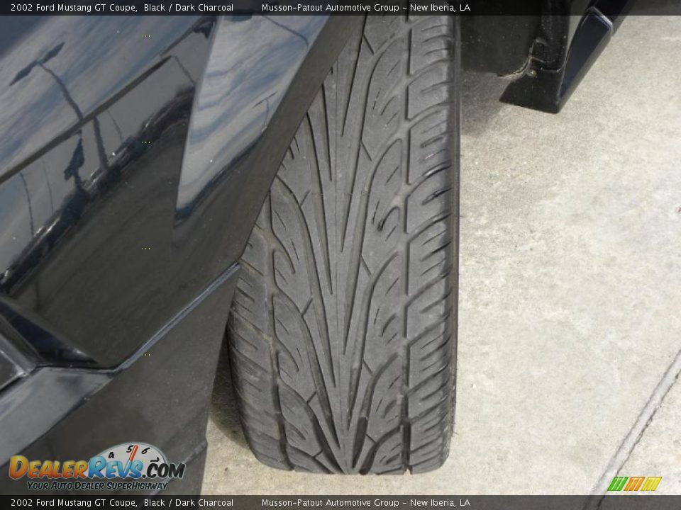 2002 Ford Mustang GT Coupe Black / Dark Charcoal Photo #15