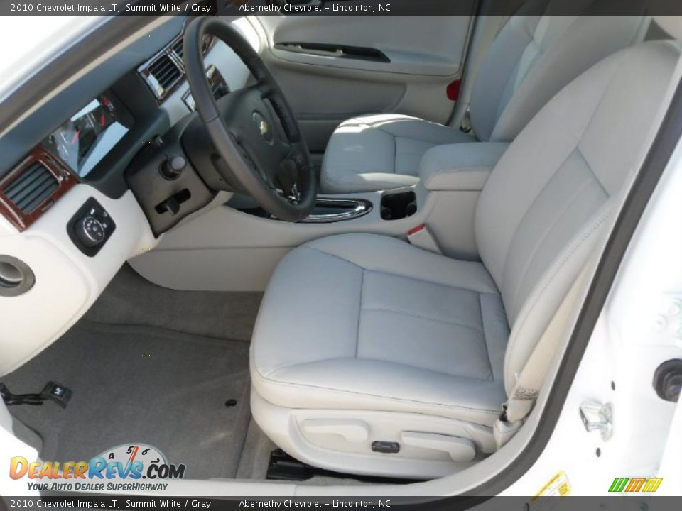 2010 Chevrolet Impala LT Summit White / Gray Photo #7