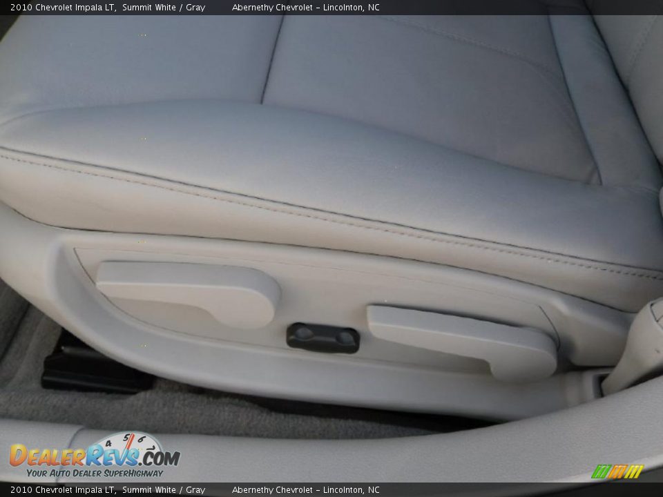 2010 Chevrolet Impala LT Summit White / Gray Photo #8