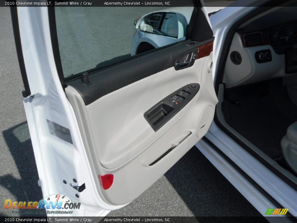 2010 Chevrolet Impala LT Summit White / Gray Photo #10
