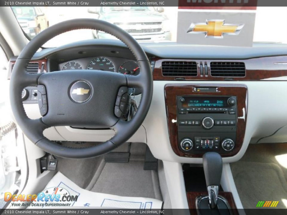 2010 Chevrolet Impala LT Summit White / Gray Photo #12