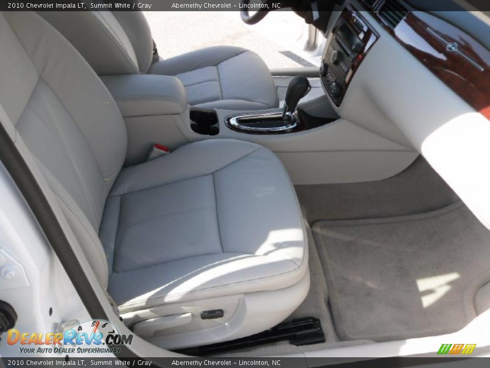 2010 Chevrolet Impala LT Summit White / Gray Photo #17