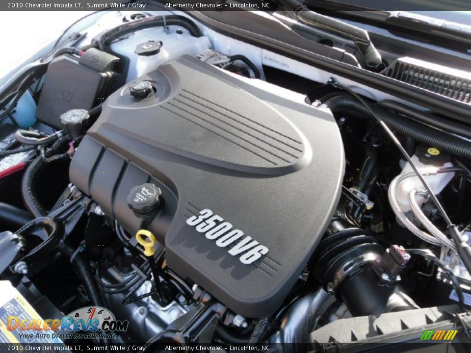 2010 Chevrolet Impala LT Summit White / Gray Photo #24