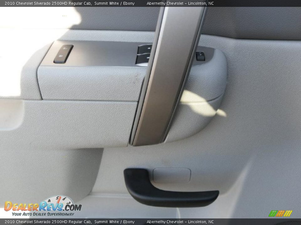 2010 Chevrolet Silverado 2500HD Regular Cab Summit White / Ebony Photo #11