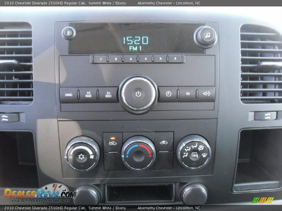 2010 Chevrolet Silverado 2500HD Regular Cab Summit White / Ebony Photo #12