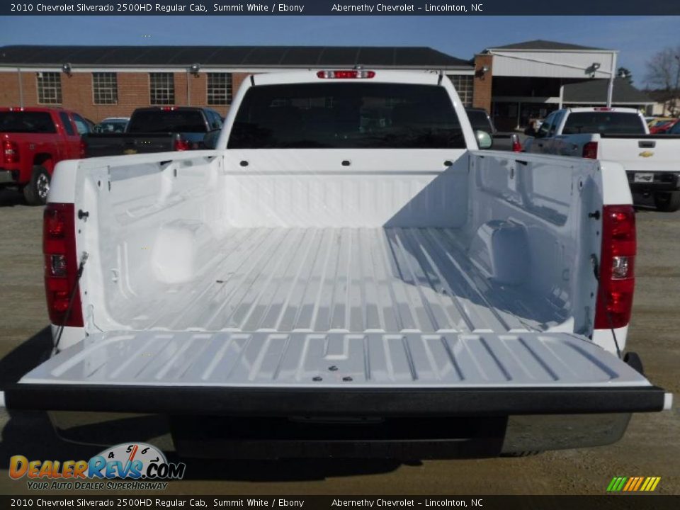 2010 Chevrolet Silverado 2500HD Regular Cab Summit White / Ebony Photo #13