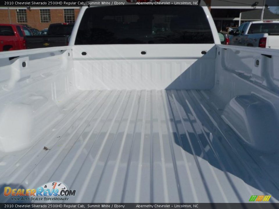 2010 Chevrolet Silverado 2500HD Regular Cab Summit White / Ebony Photo #14