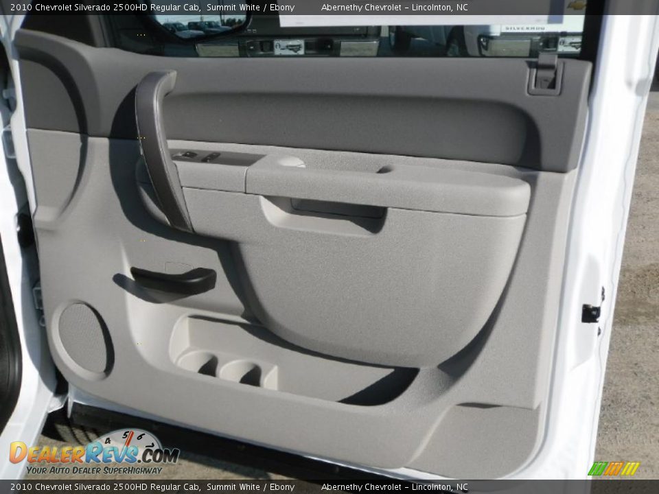 2010 Chevrolet Silverado 2500HD Regular Cab Summit White / Ebony Photo #15