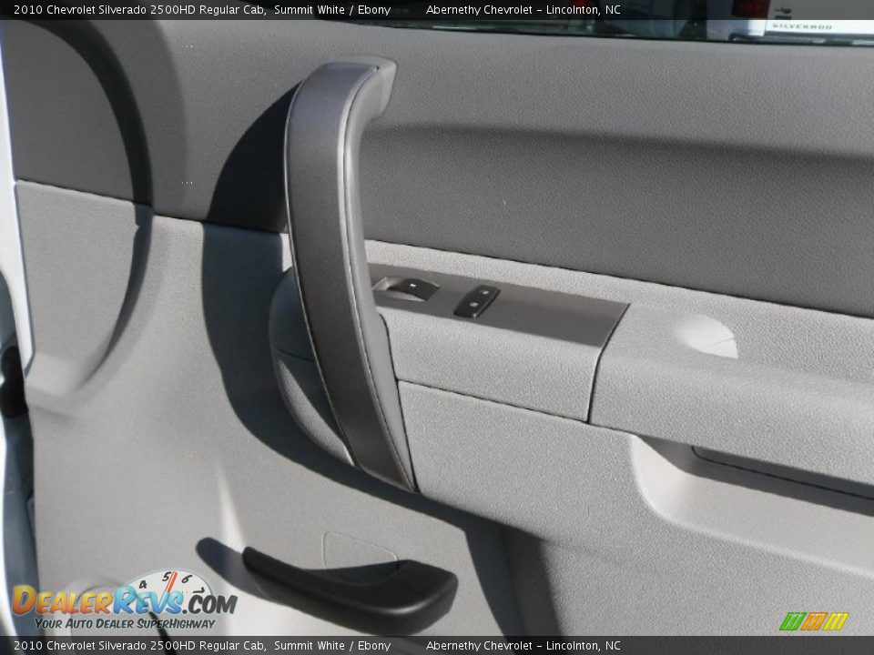 2010 Chevrolet Silverado 2500HD Regular Cab Summit White / Ebony Photo #16