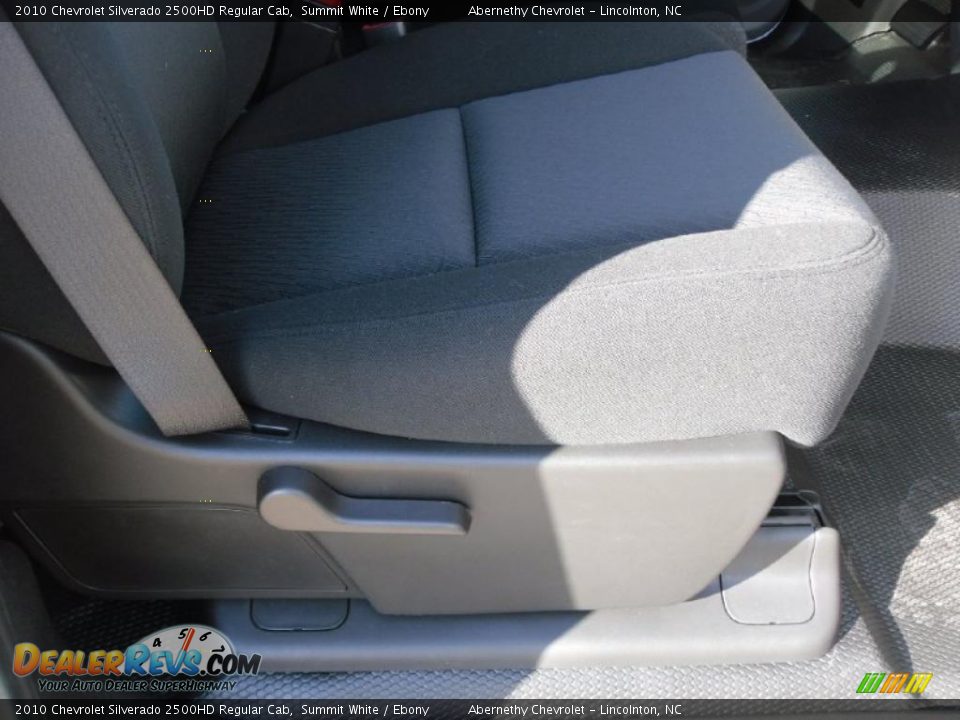 2010 Chevrolet Silverado 2500HD Regular Cab Summit White / Ebony Photo #18
